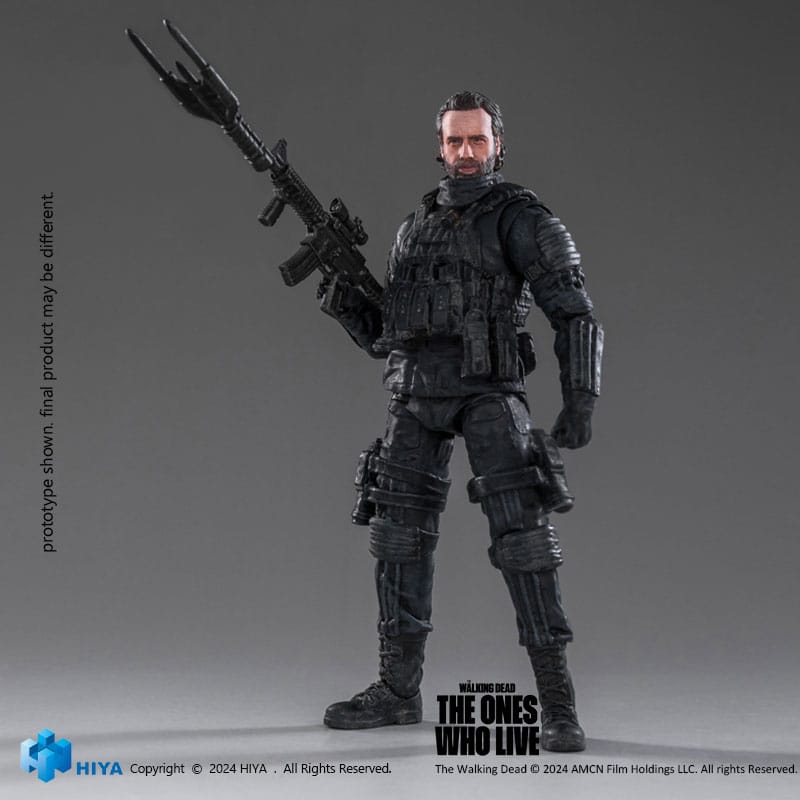 The Walking Dead: The Ones Who Lived Exquisite Mini Action Figur 1/18 Rick Grimes 11 cm Hiya Toys