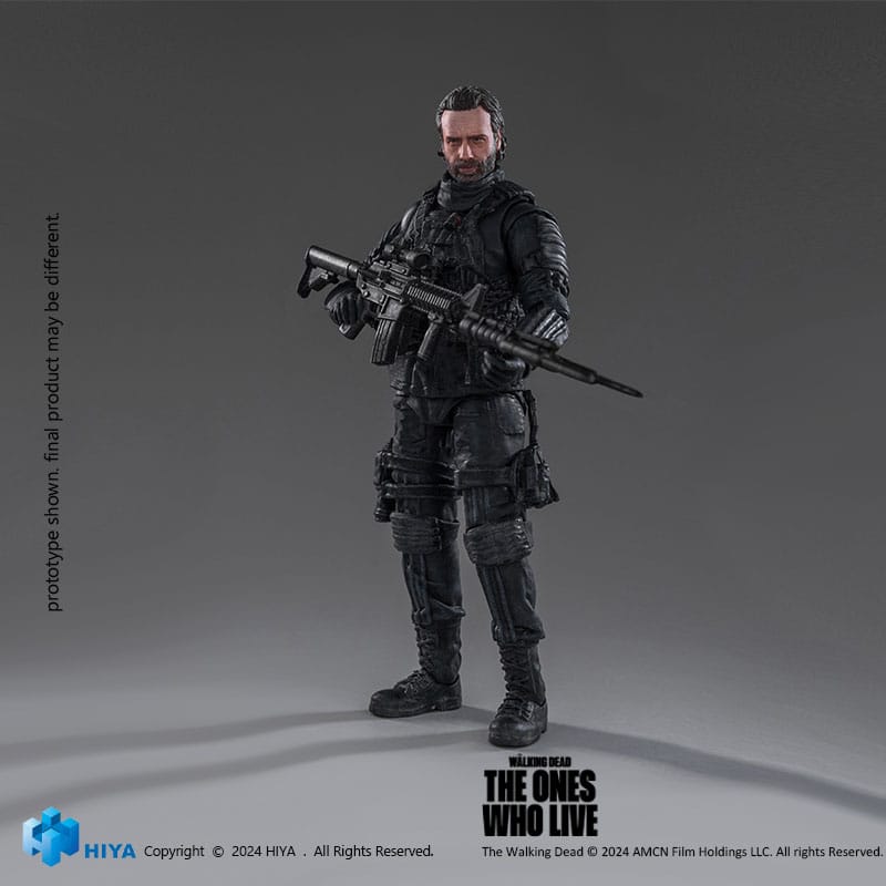 The Walking Dead: The Ones Who Lived Exquisite Mini Action Figur 1/18 Rick Grimes 11 cm Hiya Toys