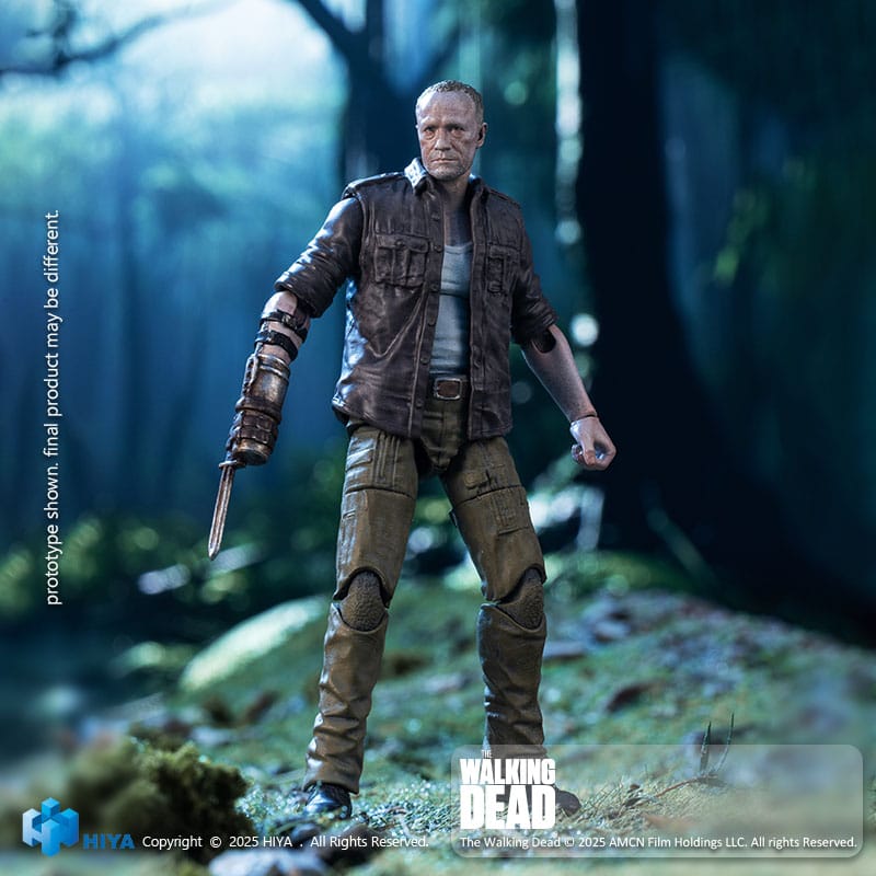 The Walking Dead Exquisite Mini Action Figur 1/18 Merle 11 cm Hiya Toys