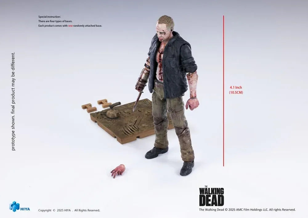 The Walking Dead Exquisite Mini Series Actionfigur 1/18 Merle 11 cm Hiya Toys