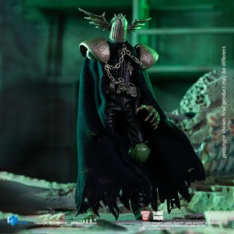 Judge Dredd Exquisite Super Series Actionfigur 1/12 Judge Fear 17 cm Hiya Toys