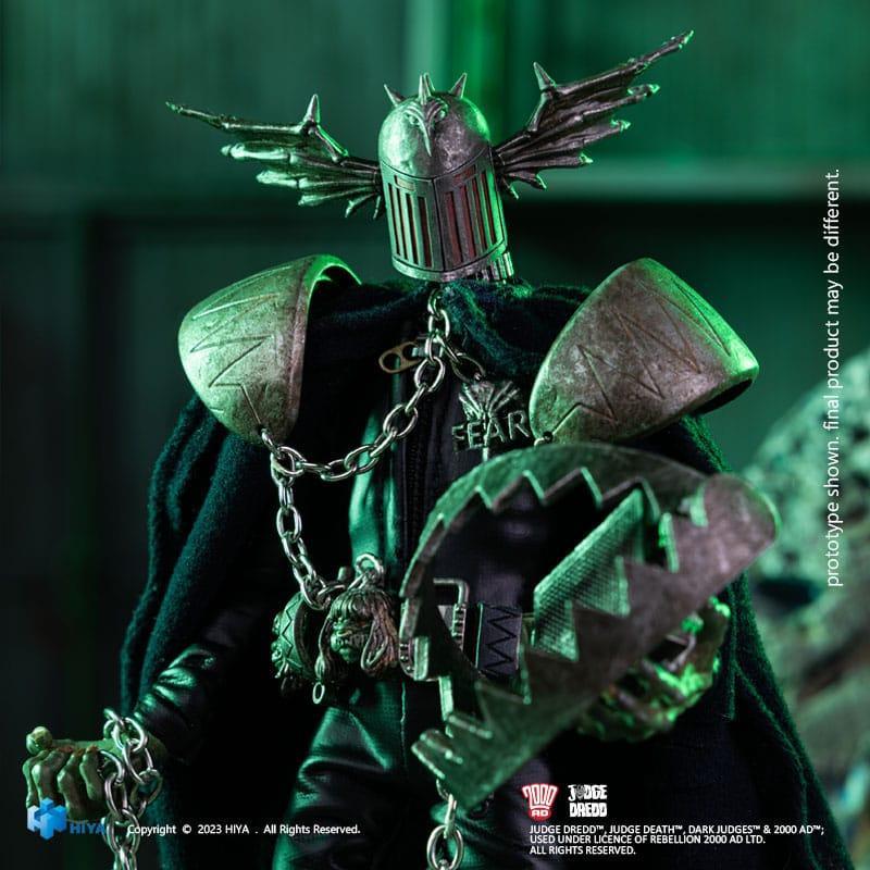 Judge Dredd Exquisite Super Series Actionfigur 1/12 Judge Fear 17 cm Hiya Toys