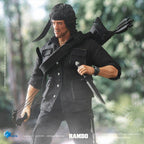 First Blood II Exquisite Super Series Actionfigur 1/12 John Rambo 16 cm Hiya Toys