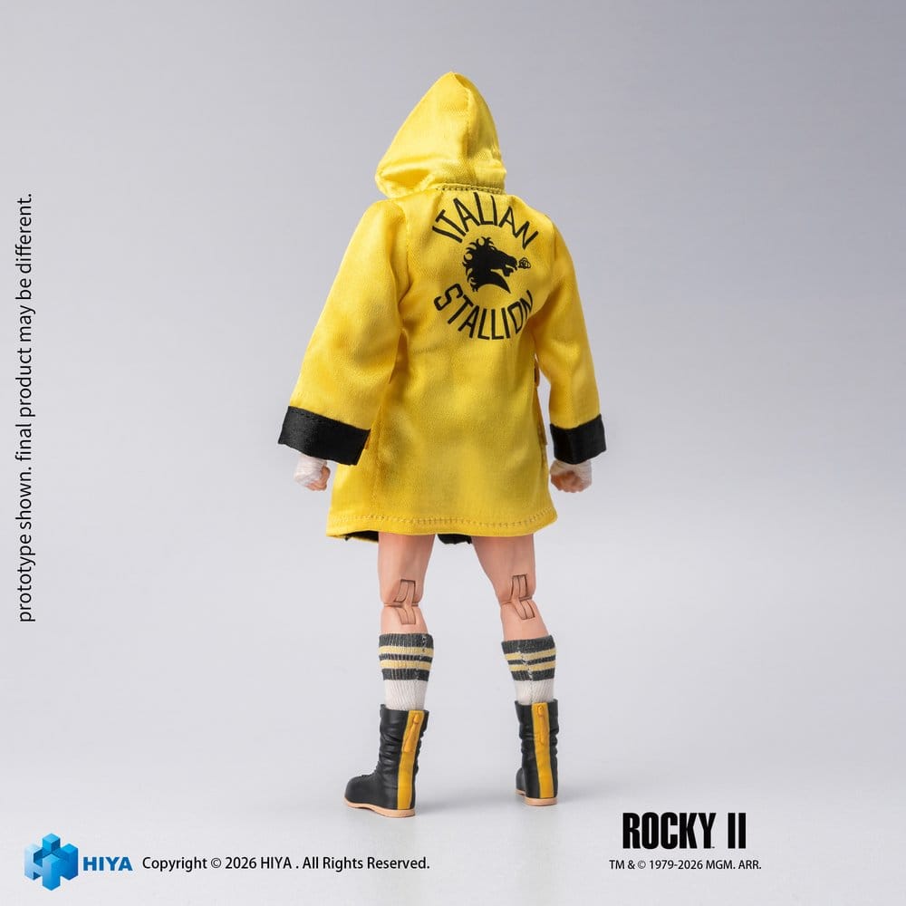 Rocky II Exquisite Super Action Figur 1/12 Rocky Boxer Version 16 cm