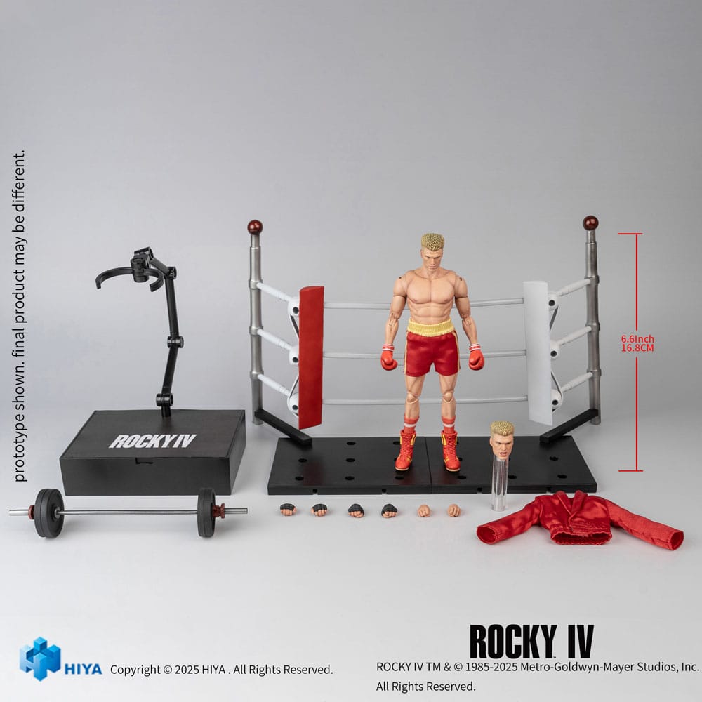 Rocky Exquisite Super Series Actionfigur 1/12 Ivan 16 cm Hiya Toys