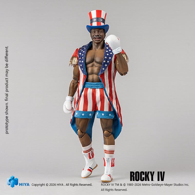 Rocky IV Exquisite Super Series Action Figur 1/12 Apollo 16 cm