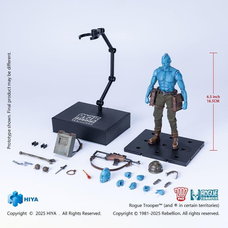 Rogue Trooper Exquisite Super Series Actionfigur 1/12 - Rogue Trooper 16 cm Hiya Toys