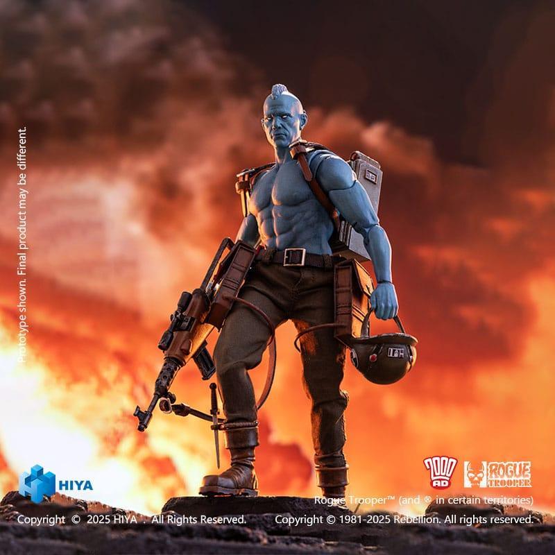 Rogue Trooper Exquisite Super Series Actionfigur 1/12 - Rogue Trooper 16 cm Hiya Toys
