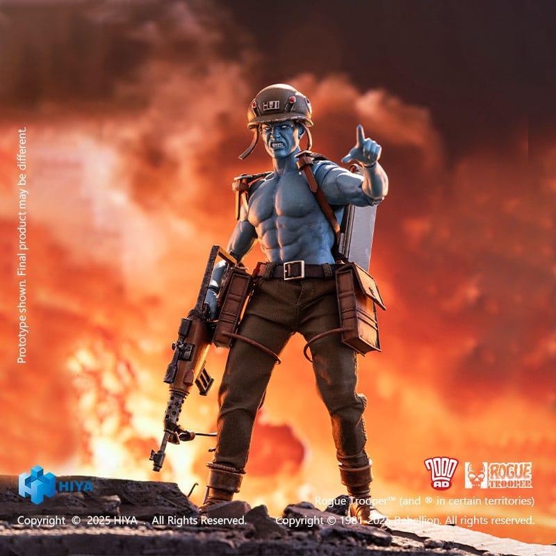 Rogue Trooper Exquisite Super Series Actionfigur 1/12 - Rogue Trooper 16 cm Hiya Toys