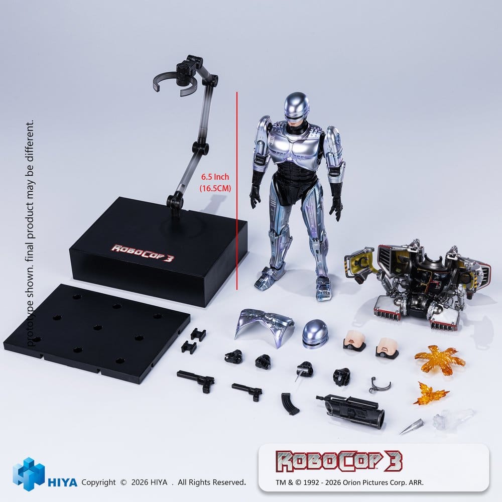 RoboCop 3 Exklusiv Super Serie Actionfigur 1/12 RoboCop 17 cm