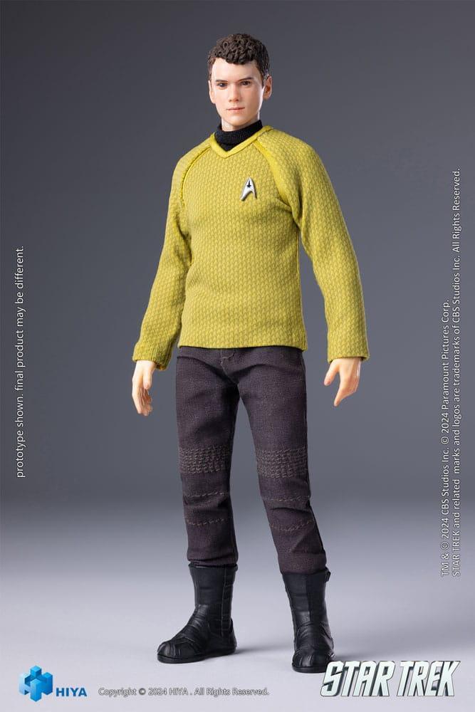 Star Trek 2009 Exquisite Super Series Actionfigur 1/12 Chekov 16 cm Hiya Toys
