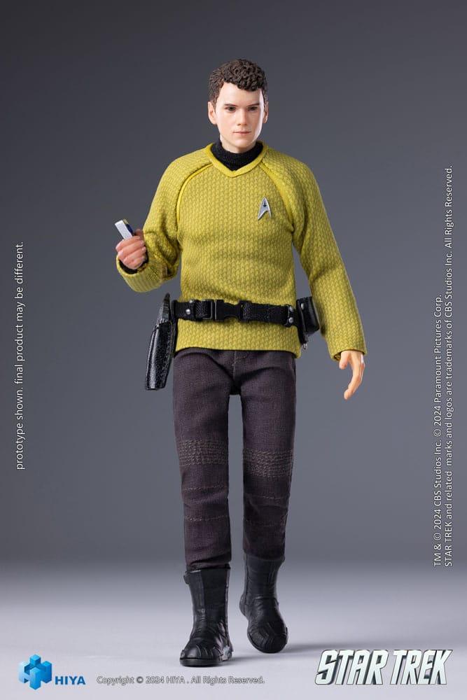 Star Trek 2009 Exquisite Super Series Actionfigur 1/12 Chekov 16 cm Hiya Toys