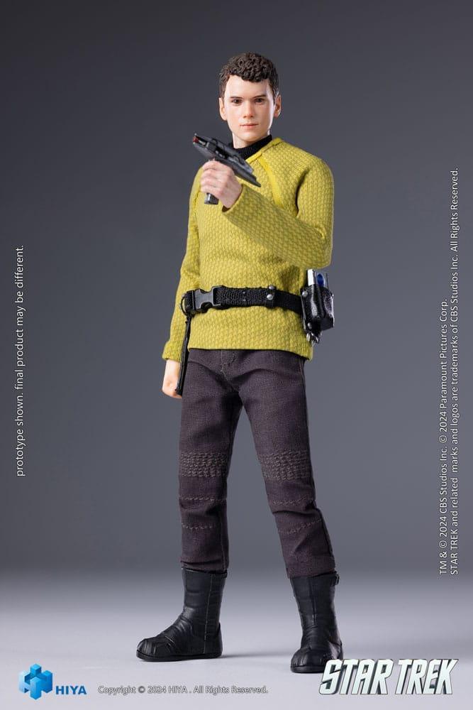 Star Trek 2009 Exquisite Super Series Actionfigur 1/12 Chekov 16 cm Hiya Toys