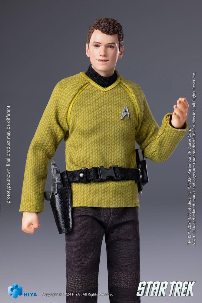 Star Trek 2009 Exquisite Super Series Actionfigur 1/12 Chekov 16 cm Hiya Toys