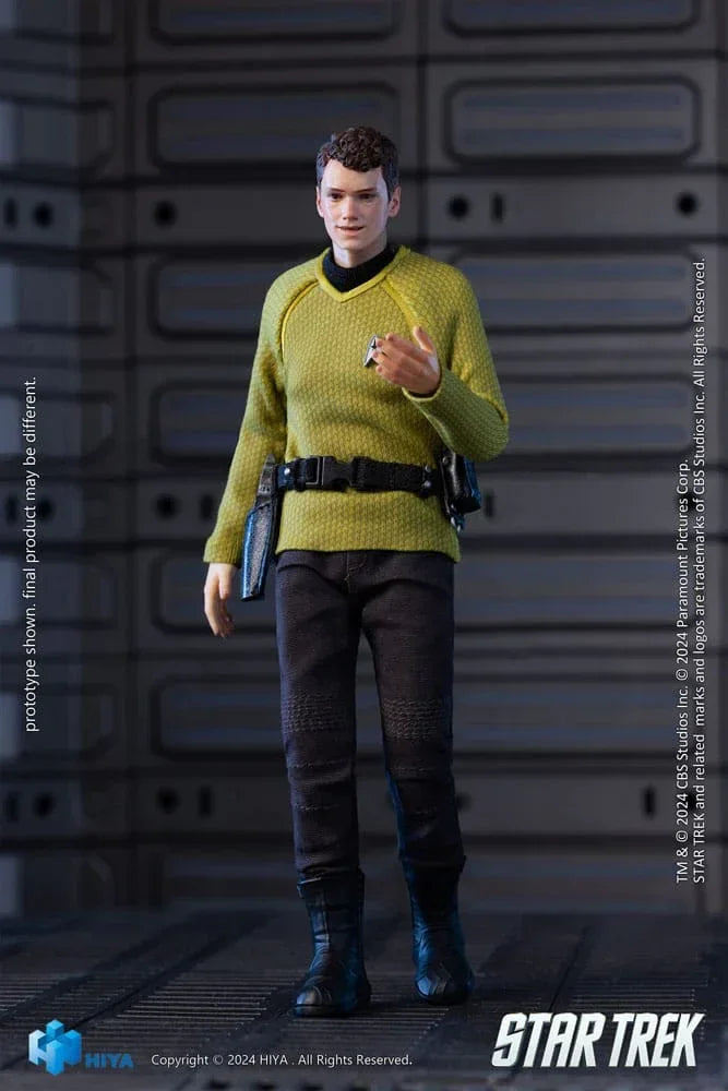 Star Trek 2009 Exquisite Super Series Actionfigur 1/12 Chekov 16 cm Hiya Toys