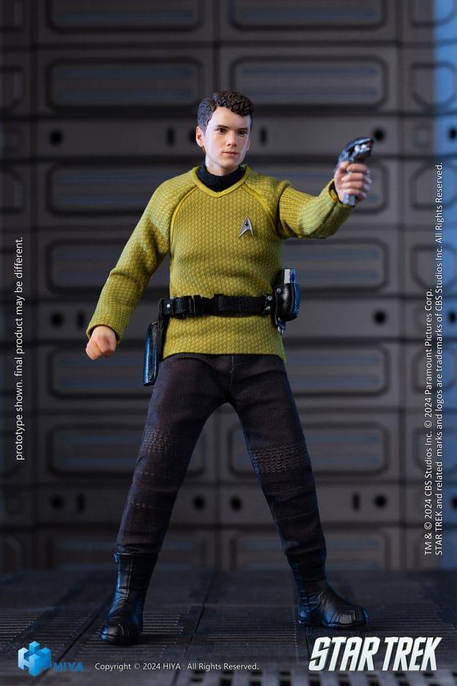 Star Trek 2009 Exquisite Super Series Actionfigur 1/12 Chekov 16 cm Hiya Toys