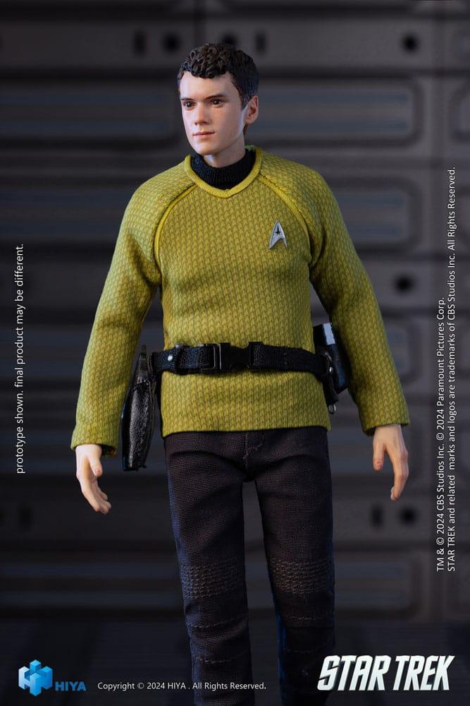 Star Trek 2009 Exquisite Super Series Actionfigur 1/12 Chekov 16 cm Hiya Toys