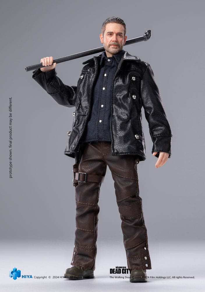 The Walking Dead: Dead City Exquisite Super Series Actionfigur 1/12 Negan 16 cm Hiya Toys