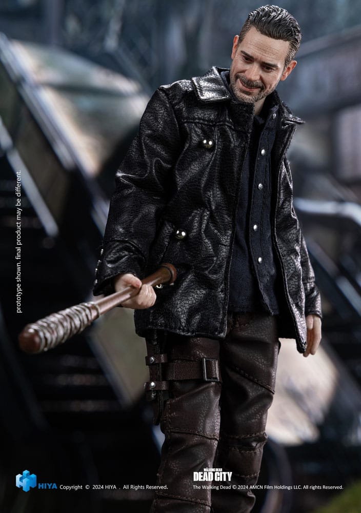 The Walking Dead: Dead City Exquisite Super Series Actionfigur 1/12 Negan 16 cm Hiya Toys