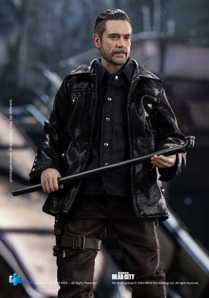 The Walking Dead: Dead City Exquisite Super Series Actionfigur 1/12 Negan 16 cm Hiya Toys