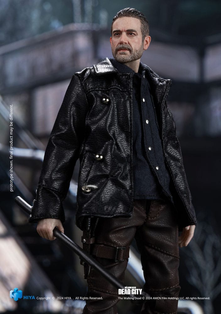 The Walking Dead: Dead City Exquisite Super Series Actionfigur 1/12 Negan 16 cm Hiya Toys
