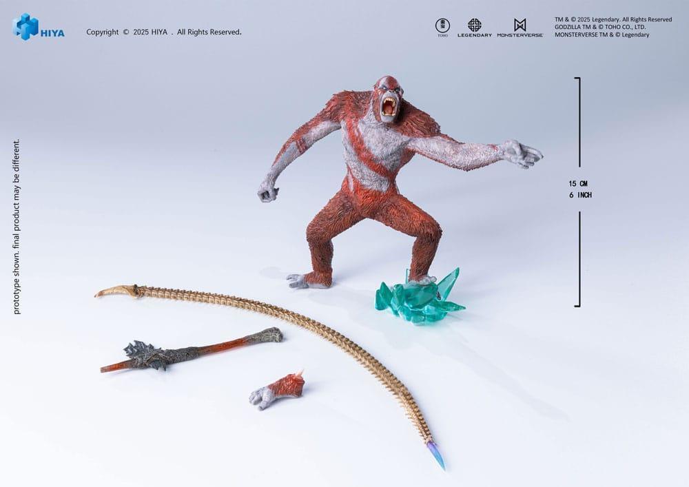 Godzilla x Kong The New Empire Stylist Series PVC Figur Skar King 15 cm Hiya Toys