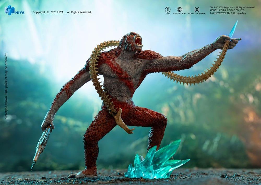 Godzilla x Kong The New Empire Stylist Series PVC Figur Skar King 15 cm Hiya Toys