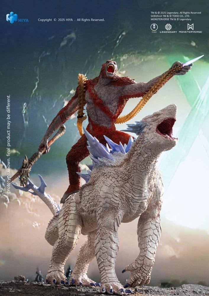 Godzilla x Kong The New Empire Stylist Series PVC Figur Skar King 15 cm Hiya Toys
