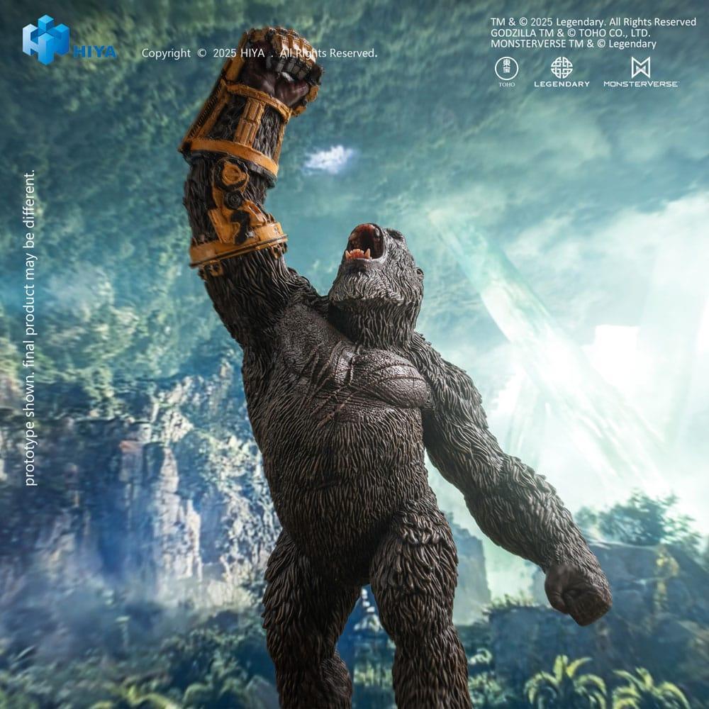 Godzilla x Kong The New Empire Stylist Series PVC Figur Kong B.E.A.S.T. Glove Version 22 cm Hiya Toys