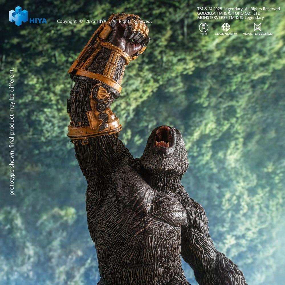 Godzilla x Kong The New Empire Stylist Series PVC Figur Kong B.E.A.S.T. Glove Version 22 cm Hiya Toys