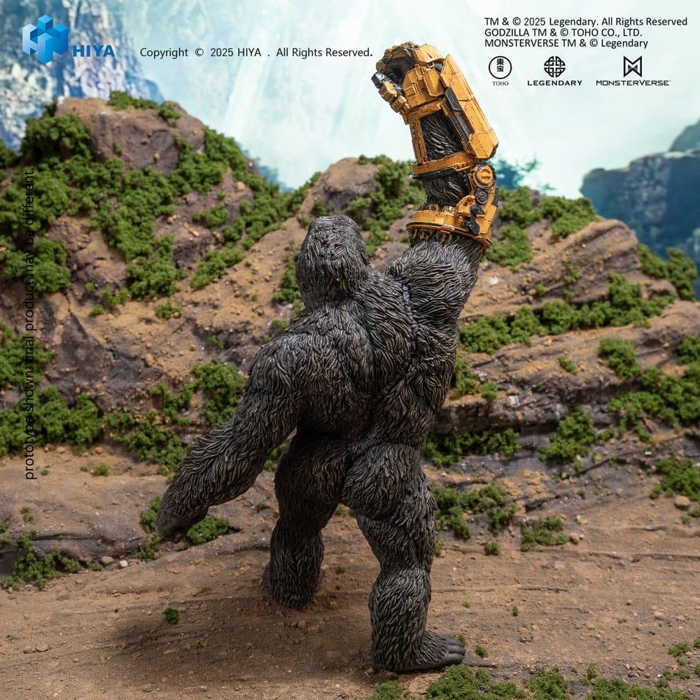 Godzilla x Kong The New Empire Stylist Series PVC Figur Kong B.E.A.S.T. Glove Version 22 cm Hiya Toys