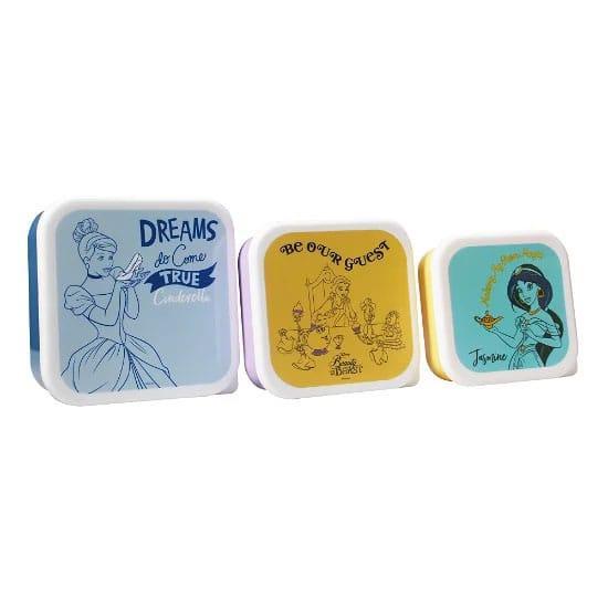 Disney: Princess Colour Pop Snack Box Set of 3 Half Moon Bay