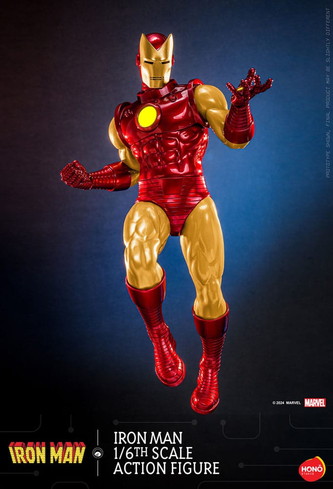 Marvel Action Figur 1/6 Iron Man 32 cm - Ultimate Samlarobjekt Hono Studio