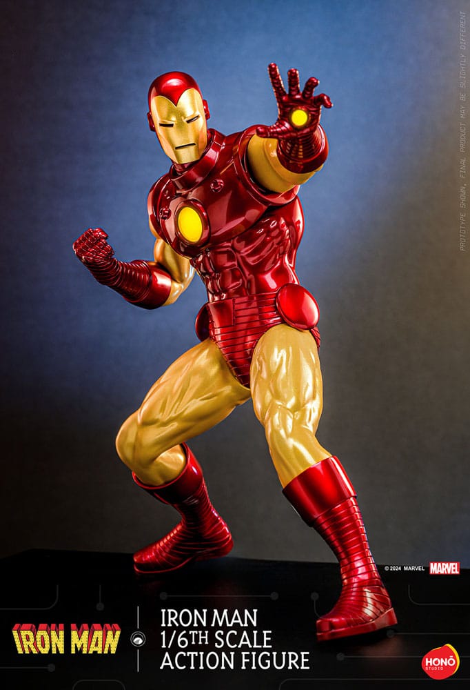Marvel Action Figur 1/6 Iron Man 32 cm - Ultimate Samlarobjekt Hono Studio