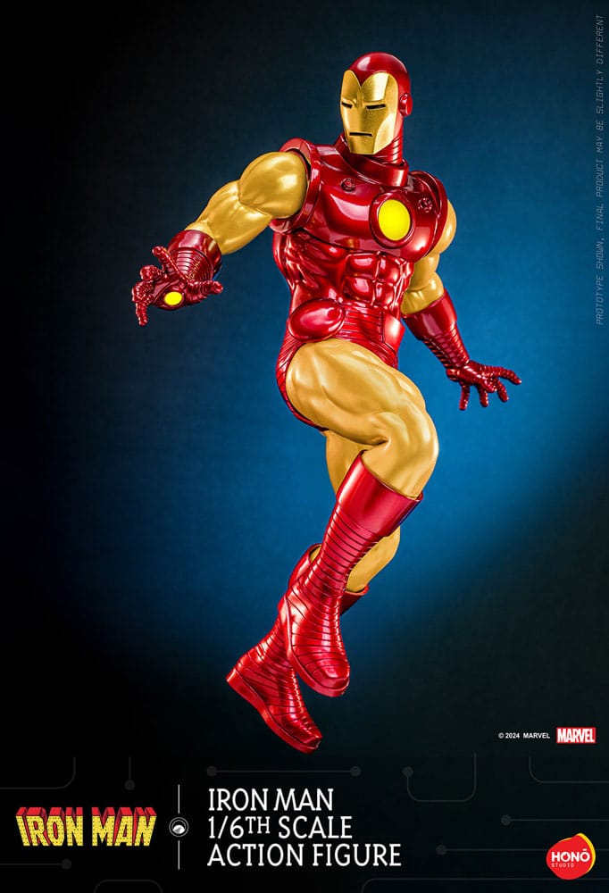Marvel Action Figur 1/6 Iron Man 32 cm - Ultimate Samlarobjekt Hono Studio