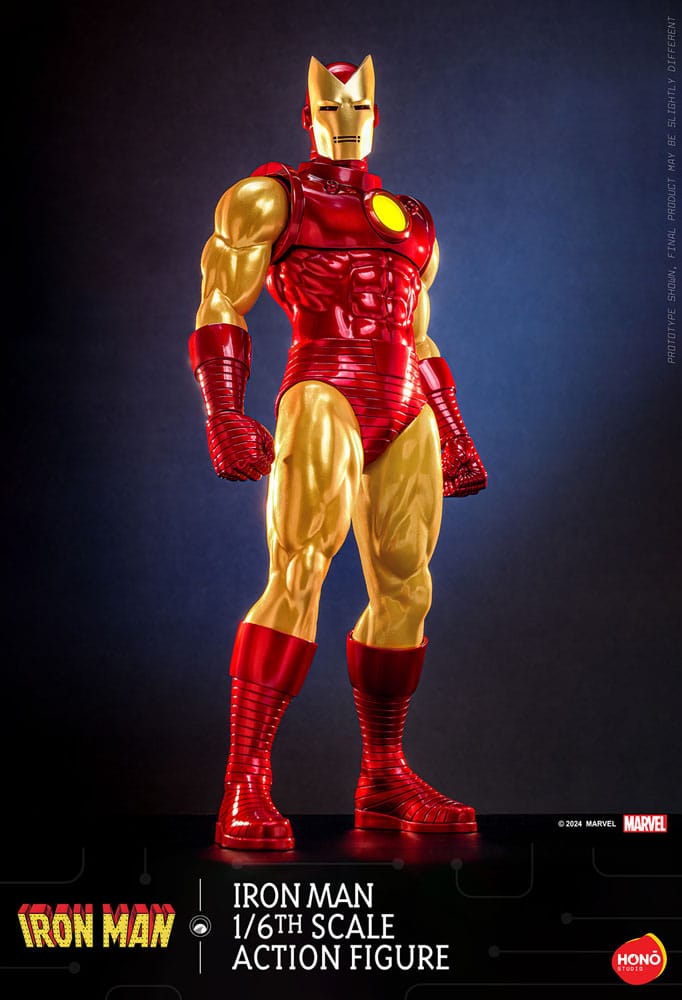 Marvel Action Figur 1/6 Iron Man 32 cm - Ultimate Samlarobjekt Hono Studio