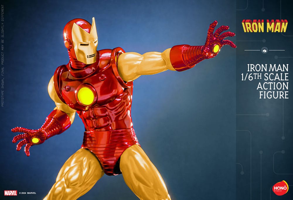 Marvel Action Figur 1/6 Iron Man 32 cm - Ultimate Samlarobjekt Hono Studio