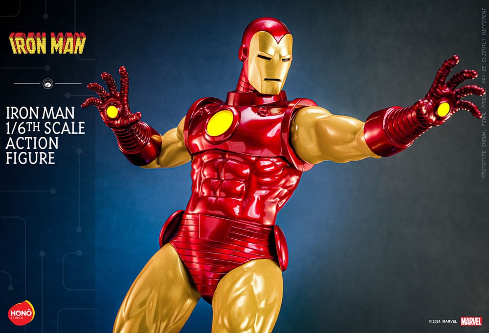 Marvel Action Figur 1/6 Iron Man 32 cm - Ultimate Samlarobjekt Hono Studio
