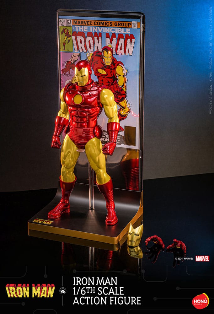 Marvel Action Figur 1/6 Iron Man 32 cm - Ultimate Samlarobjekt Hono Studio