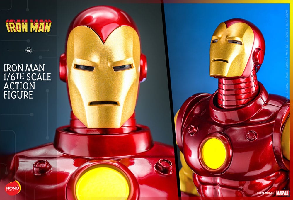 Marvel Action Figur 1/6 Iron Man 32 cm - Ultimate Samlarobjekt Hono Studio