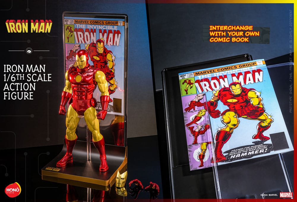 Marvel Action Figur 1/6 Iron Man 32 cm - Ultimate Samlarobjekt Hono Studio