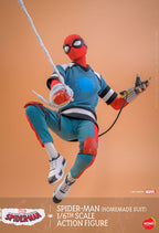 Your Friendly Neighborhood Spider-Man Action Figur 1/6 i Homemade Suit – 29 cm Hono Studio