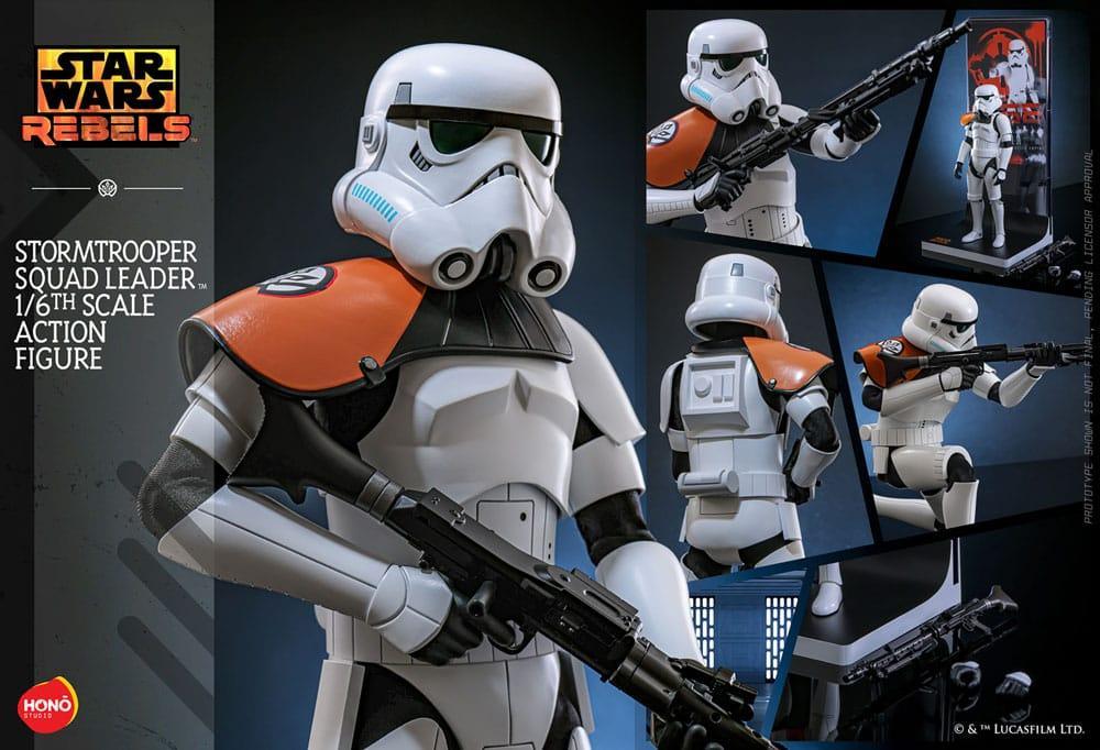 Star Wars: Rebels Action Figur 1/6 Stormtrooper Squad Leader 28 cm Hono Studio