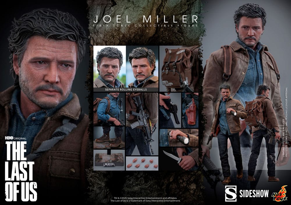 The Last of Us Action Figur 1/6 Joel Miller 30 cm Hot Toys