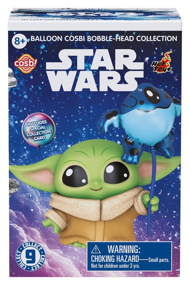 Star Wars Cosbi Mini Figurer Ballong 8 cm Blind Box Display (8)
