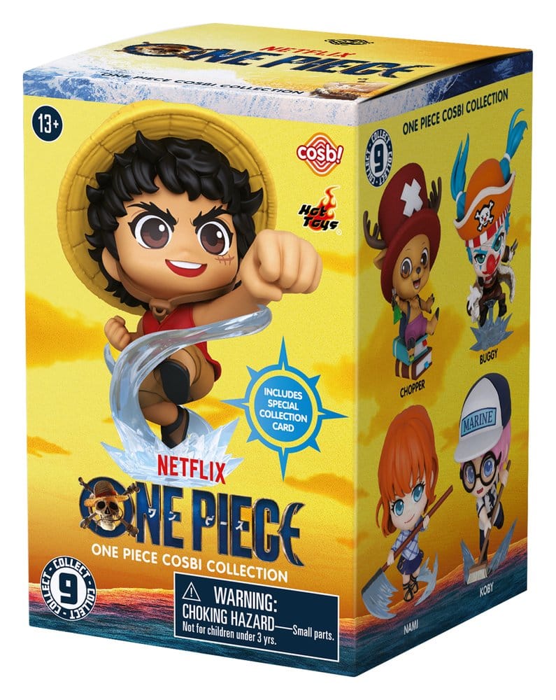 One Piece Cosbi Mini Figures 8 cm Blind Box Display (8)