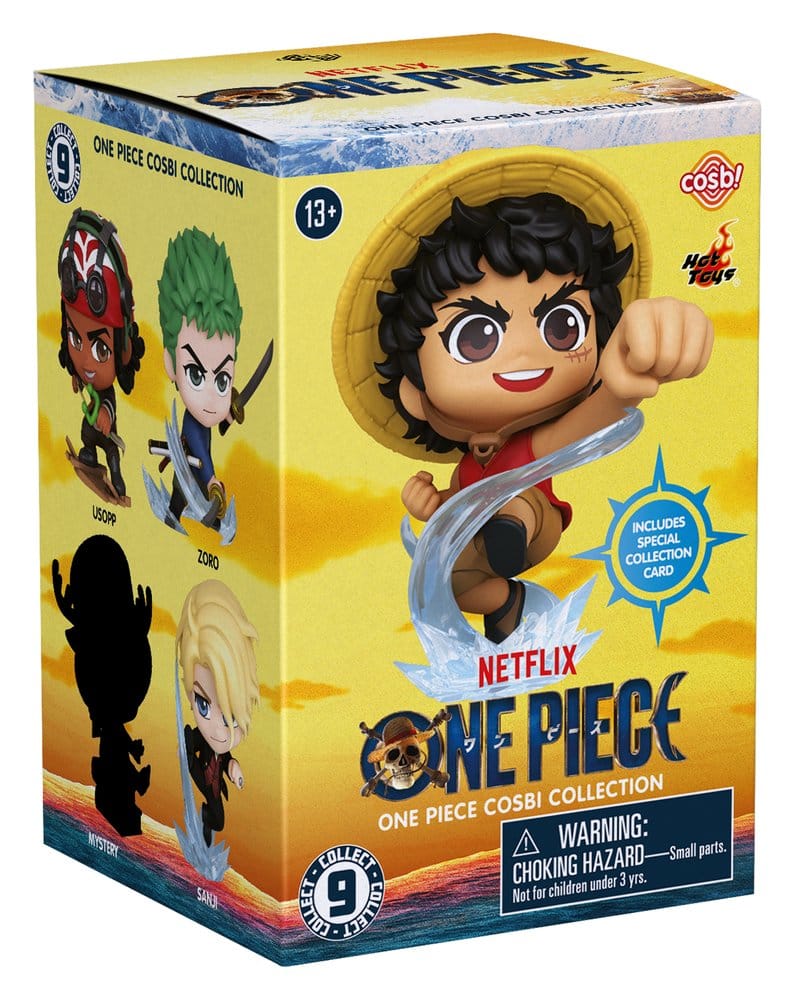 One Piece Cosbi Mini Figurer 8 cm Blind Box Display (8)