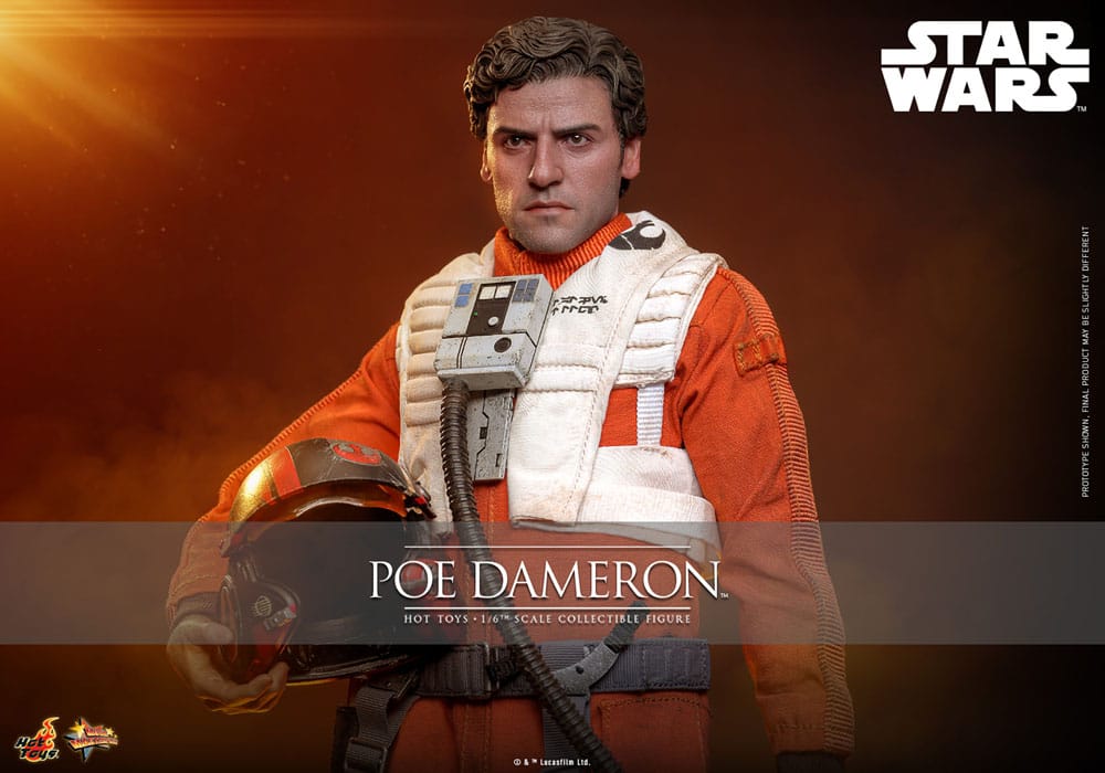 Star Wars Action Figur 1/6 Poe Dameron 30 cm Hot Toys