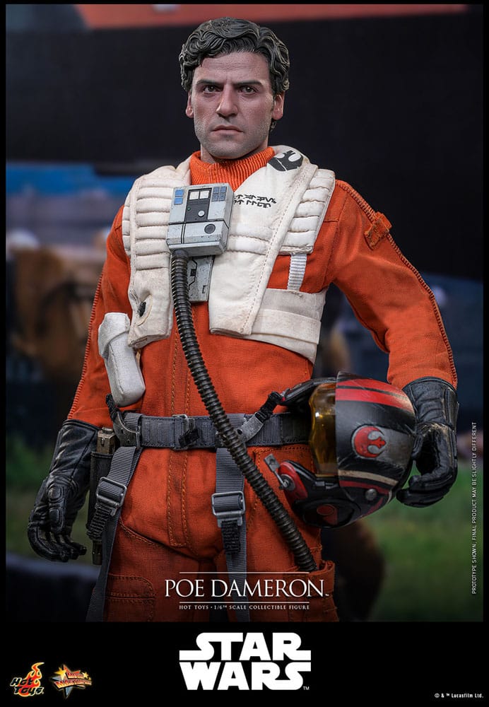 Star Wars Action Figur 1/6 Poe Dameron 30 cm Hot Toys