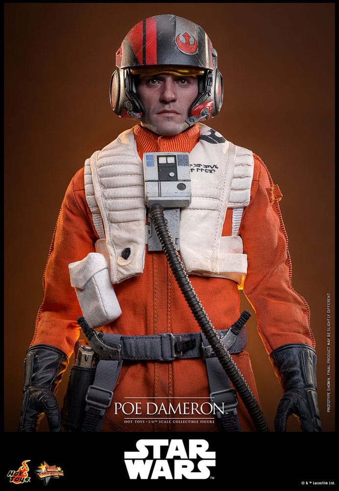 Star Wars Action Figur 1/6 Poe Dameron 30 cm Hot Toys